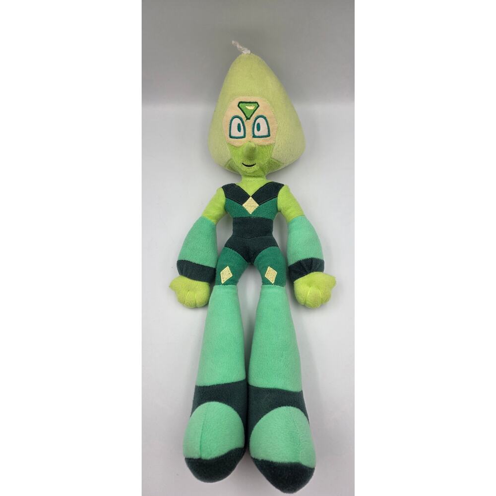 STEVEN UNIVERSE PERIDOT Green Plush 16” Large Stuffed Doll Cartoon Network Toy